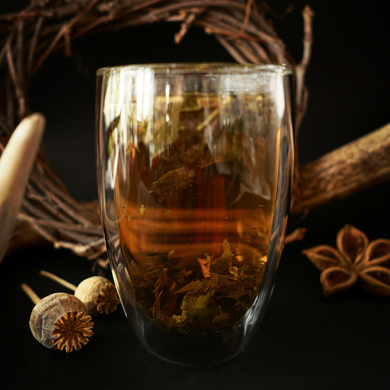 Рефіл "Танок Чугайстера" (ягоди чорниці, м'ята, іван-чай, листя малини, квіти волошки) – ранковий чай з диких трав