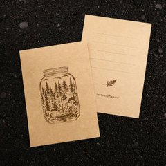 Крафтова листівка "Спогади про Ліс"